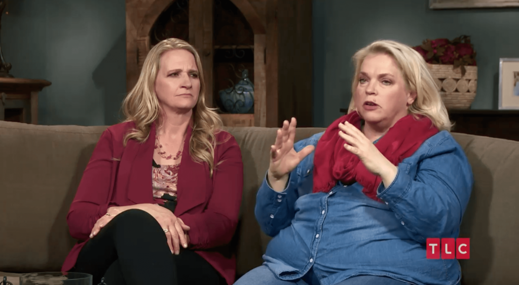 Janelle and Christine on Sister Wives