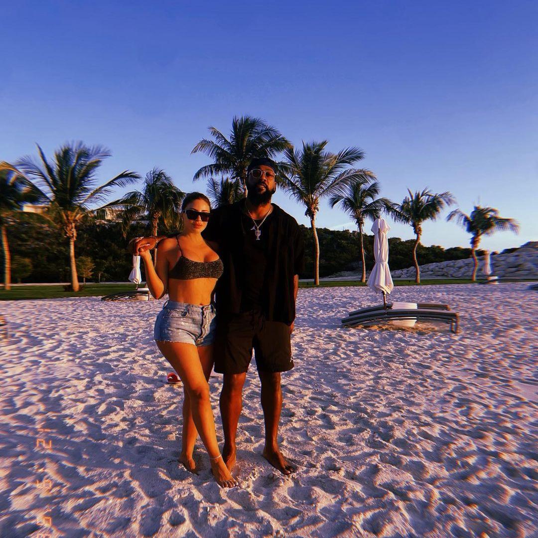 Larsa Pippen and Marcus Jordan shoot down engagement rumors with emotional messages
