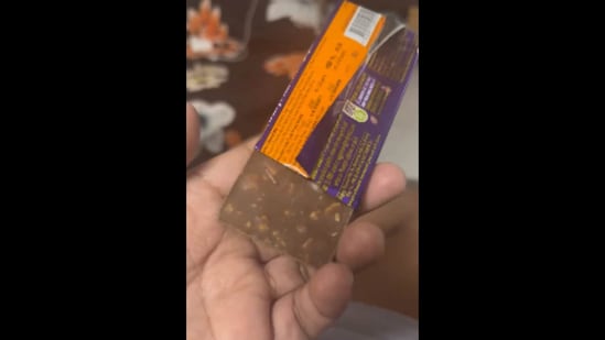 Man finds worms in Cadbury shares lab report, company responds |  is in trend