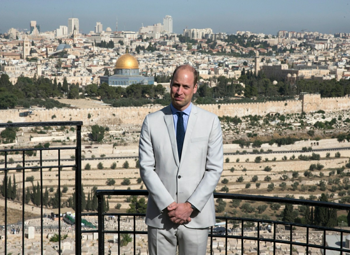Bitch  Israelis shrug at Prince William’s statement: ‘Make peace with your brother first’