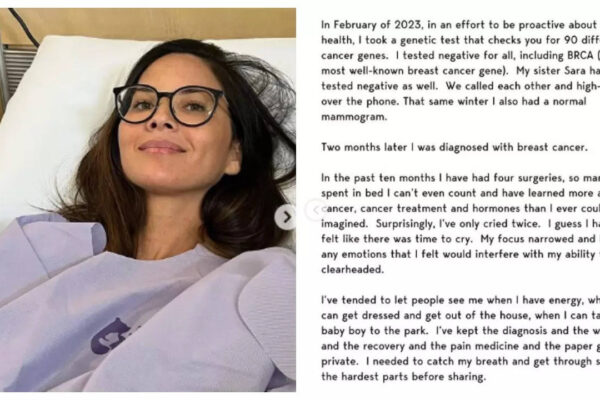 ‘X-Men’ actress Olivia Munn talks about breast cancer diagnosis days after walking the Oscars red-carpet;  Says she has had a double mastectomy.
