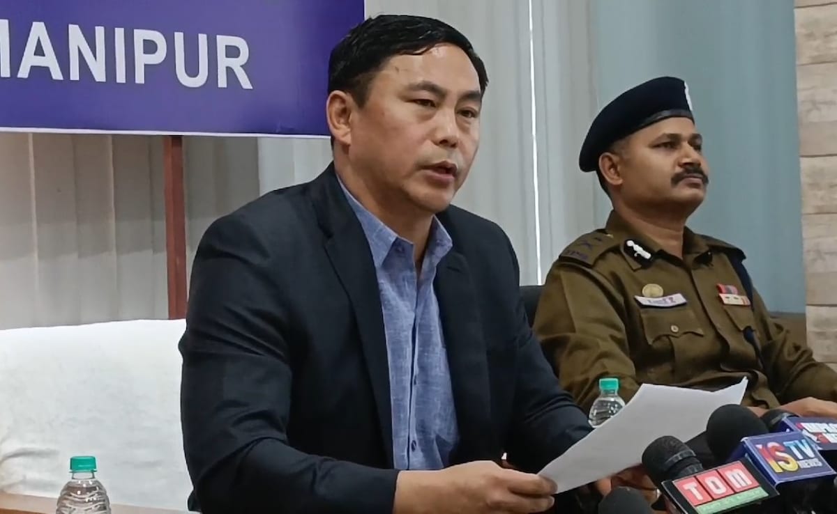 Manipur Police warns armed group Arambai Tangol after attack on senior police officer Moirangthem Amit Singh House