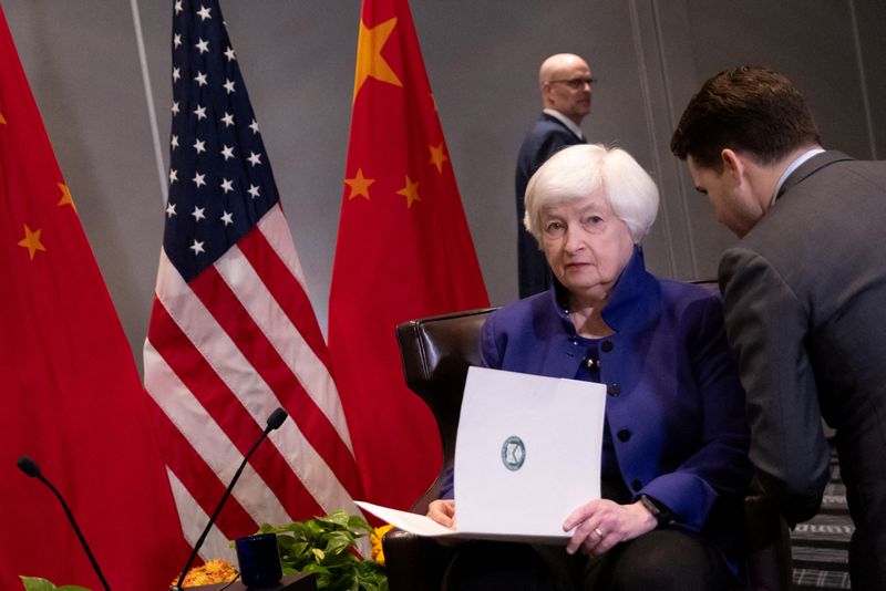 US Treasury’s Yellen to return to China, stress threat of excess capacity By Reuters
